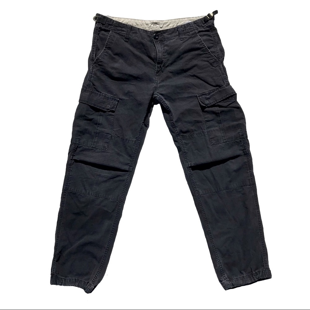 Carhartt WIP black cargo pants